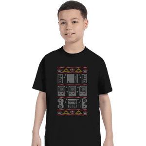Secret_Shirts T-Shirts, Youth / XS / Black Nintendmas