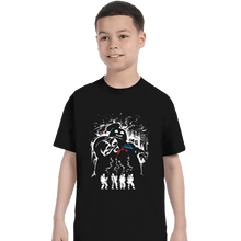 Load image into Gallery viewer, Daily_Deal_Shirts T-Shirts, Youth / XS / Black Marshmallow Ghost