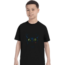 Load image into Gallery viewer, Shirts T-Shirts, Youth / XS / Black Dragon Eyes