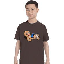 Load image into Gallery viewer, Shirts T-Shirts, Youth / XS / Dark Chocolate Alion Nom Nom