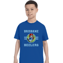 Load image into Gallery viewer, Daily_Deal_Shirts T-Shirts, Youth / XS / Royal Blue Brisbane Heelers