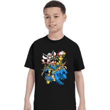 Load image into Gallery viewer, Secret_Shirts T-Shirts, Youth / XS / Black 90's Mutants