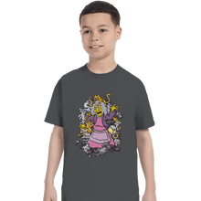 Load image into Gallery viewer, Shirts T-Shirts, Youth / XS / Charcoal Americat Beauty