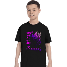 Load image into Gallery viewer, Secret_Shirts T-Shirts, Youth / XS / Black Millenium Godzilla