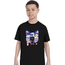 Load image into Gallery viewer, Daily_Deal_Shirts T-Shirts, Youth / XS / Black Sailor Landscape