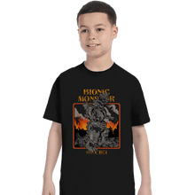 Load image into Gallery viewer, Shirts T-Shirts, Youth / XS / Black Bionic Monster Since 1974