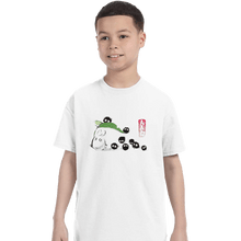 Load image into Gallery viewer, Shirts T-Shirts, Youth / XS / White Ink Forest

