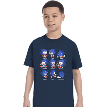 Load image into Gallery viewer, Secret_Shirts T-Shirts, Youth / XS / Navy Hedgehog!
