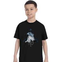 Load image into Gallery viewer, Shirts T-Shirts, Youth / XL / Black Wings of Silver Nerves of Steel