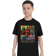 Load image into Gallery viewer, Daily_Deal_Shirts T-Shirts, Youth / XS / Black Mobile Suits