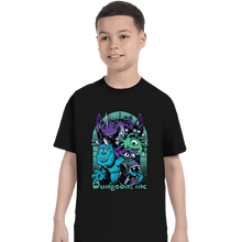 Load image into Gallery viewer, Daily_Deal_Shirts T-Shirts, Youth / XS / Black Dungeons Inc