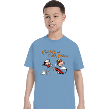Load image into Gallery viewer, Secret_Shirts T-Shirts, Youth / XS / Powder Blue Frank & Rum Ham!