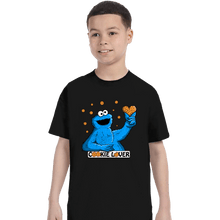 Load image into Gallery viewer, Daily_Deal_Shirts T-Shirts, Youth / XS / Black Cookie Lover