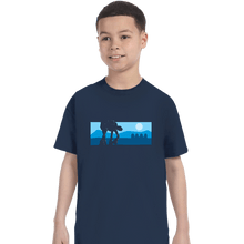 Load image into Gallery viewer, Secret_Shirts T-Shirts, Youth / XS / Navy Snowy Invasion