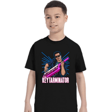 Load image into Gallery viewer, Secret_Shirts T-Shirts, Youth / XS / Black Keytarminator