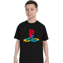 Load image into Gallery viewer, Shirts T-Shirts, Youth / XS / Black PS5 Classic