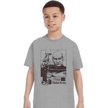 Load image into Gallery viewer, Secret_Shirts T-Shirts, Youth / XS / Sports Grey Picard Wine
