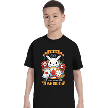 Load image into Gallery viewer, Daily_Deal_Shirts T-Shirts, Youth / XS / Black Wondrous Rabbit
