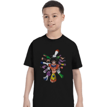 Load image into Gallery viewer, Shirts T-Shirts, Youth / XL / Black Wickakarotto