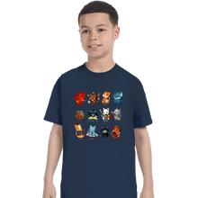 Load image into Gallery viewer, Secret_Shirts T-Shirts, Youth / XS / Navy Roleplay Cats