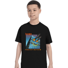 Load image into Gallery viewer, Shirts T-Shirts, Youth / XS / Black Project Mayhem