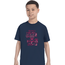 Load image into Gallery viewer, Daily_Deal_Shirts T-Shirts, Youth / XS / Navy Kodama.Exe