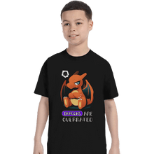 Load image into Gallery viewer, Shirts T-Shirts, Youth / XS / Black Dragon Type