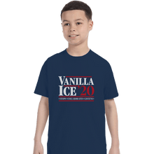 Load image into Gallery viewer, Shirts T-Shirts, Youth / XL / Navy Vanilla Ice 20