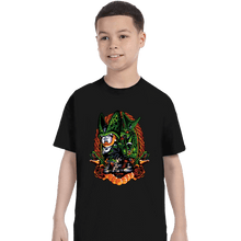 Load image into Gallery viewer, Shirts T-Shirts, Youth / XS / Black Cell Crest