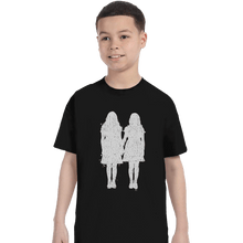 Load image into Gallery viewer, Shirts T-Shirts, Youth / XL / Black The Shining Twins