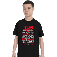 Load image into Gallery viewer, Shirts T-Shirts, Youth / XS / Black Godzilla Fest