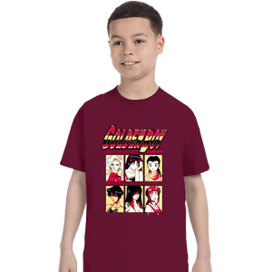 Daily_Deal_Shirts T-Shirts, Youth / XS / Maroon Golden Boy