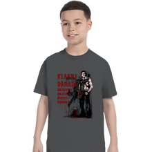 Load image into Gallery viewer, Daily_Deal_Shirts T-Shirts, Youth / XS / Charcoal NecronomiWall