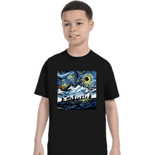 Load image into Gallery viewer, Shirts T-Shirts, Youth / XS / Black Van Gogh Never Met The Fellowship