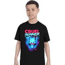 Load image into Gallery viewer, Secret_Shirts T-Shirts, Youth / XS / Black Cruel Summer 86
