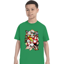 Load image into Gallery viewer, Secret_Shirts T-Shirts, Youth / XS / Irish Green Christmas Chaos