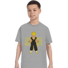 Load image into Gallery viewer, Shirts T-Shirts, Youth / XS / Sports Grey Vegeta Lawrence