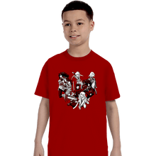 Load image into Gallery viewer, Daily_Deal_Shirts T-Shirts, Youth / XS / Red Symphonia

