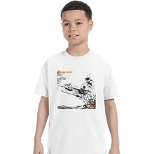 Load image into Gallery viewer, Daily_Deal_Shirts T-Shirts, Youth / XS / White Led Crest
