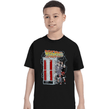 Load image into Gallery viewer, Shirts T-Shirts, Youth / XL / Black Back to the Phone Booth