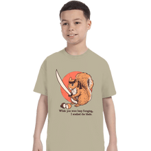 Load image into Gallery viewer, Daily_Deal_Shirts T-Shirts, Youth / XS / Sand Squirrel Blade