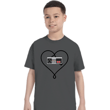 Load image into Gallery viewer, Shirts T-Shirts, Youth / XS / Charcoal Gaming Forever