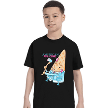 Load image into Gallery viewer, Secret_Shirts T-Shirts, Youth / XS / Black Psy Cone
