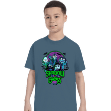 Load image into Gallery viewer, Shirts T-Shirts, Youth / XS / Indigo Blue Shadow Babies