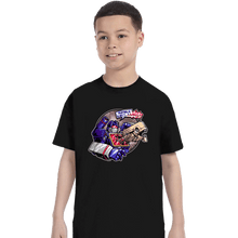 Load image into Gallery viewer, Daily_Deal_Shirts T-Shirts, Youth / XS / Black Xenowave