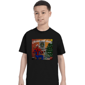 Shirts T-Shirts, Youth / XL / Black Spidey Christmas Album