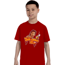 Load image into Gallery viewer, Daily_Deal_Shirts T-Shirts, Youth / XS / Red The Wings Of Liberty