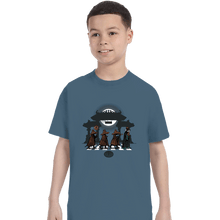 Load image into Gallery viewer, Daily_Deal_Shirts T-Shirts, Youth / XS / Indigo Blue Warrior Society