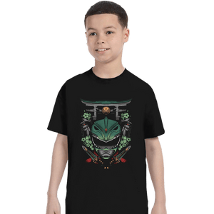 Shirts T-Shirts, Youth / XS / Black Green Ranger