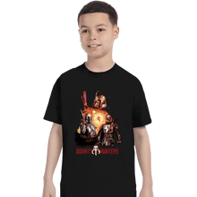 Load image into Gallery viewer, Shirts T-Shirts, Youth / XS / Black Bounty Hunters